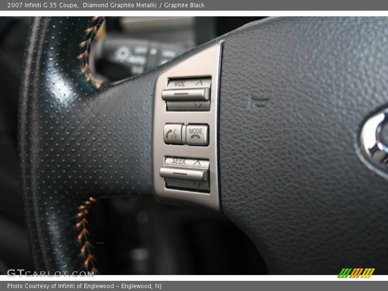 Diamond Graphite Metallic / Graphite Black 2007 Infiniti G 35 Coupe