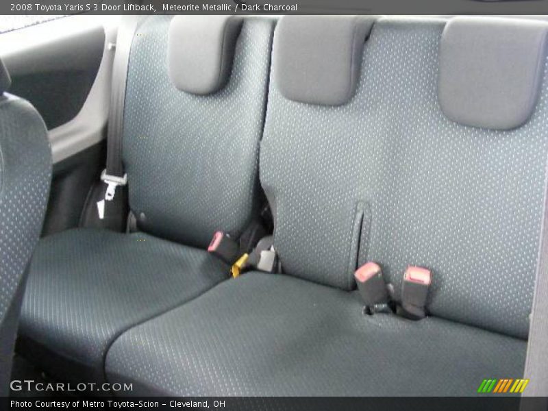 Meteorite Metallic / Dark Charcoal 2008 Toyota Yaris S 3 Door Liftback