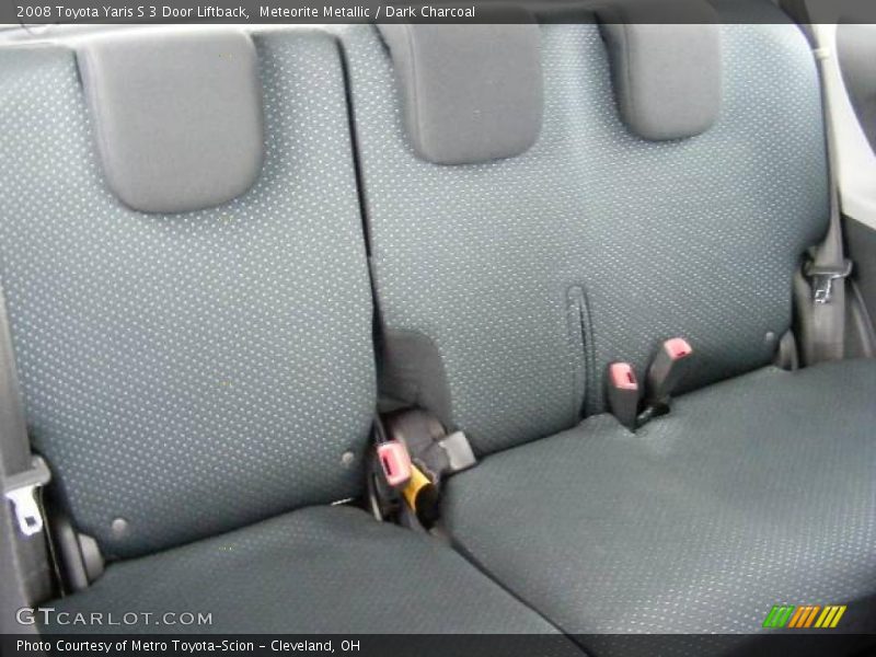 Meteorite Metallic / Dark Charcoal 2008 Toyota Yaris S 3 Door Liftback