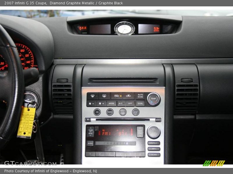 Diamond Graphite Metallic / Graphite Black 2007 Infiniti G 35 Coupe