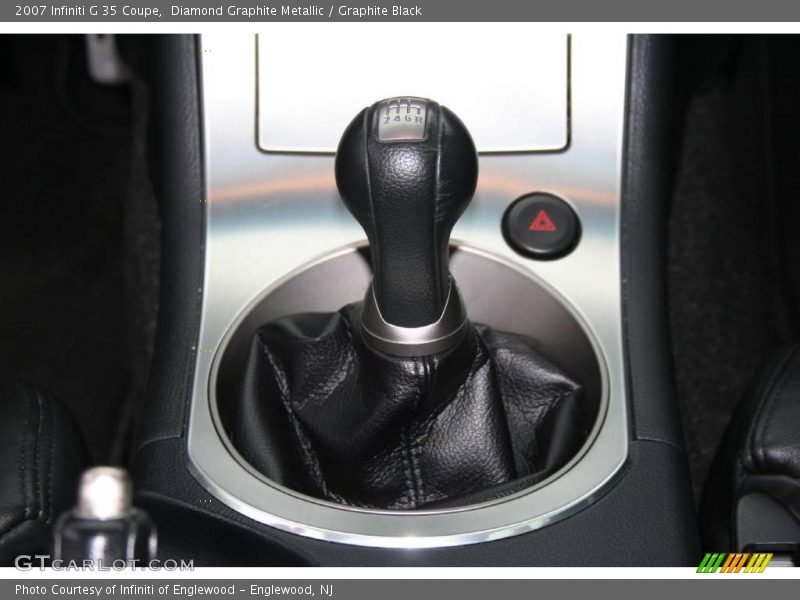 Diamond Graphite Metallic / Graphite Black 2007 Infiniti G 35 Coupe