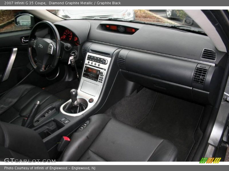 Diamond Graphite Metallic / Graphite Black 2007 Infiniti G 35 Coupe