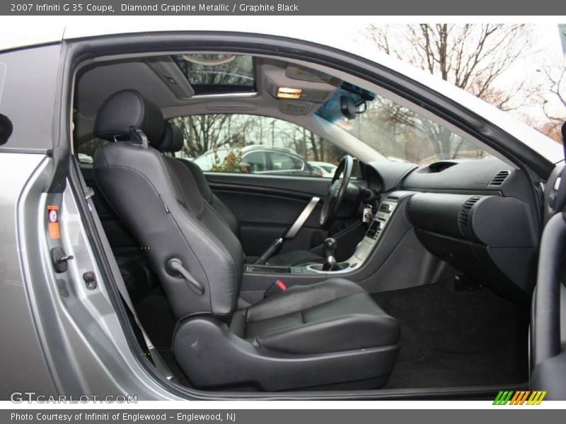 Diamond Graphite Metallic / Graphite Black 2007 Infiniti G 35 Coupe