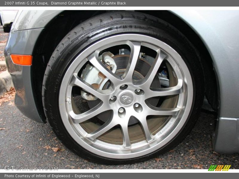 Diamond Graphite Metallic / Graphite Black 2007 Infiniti G 35 Coupe