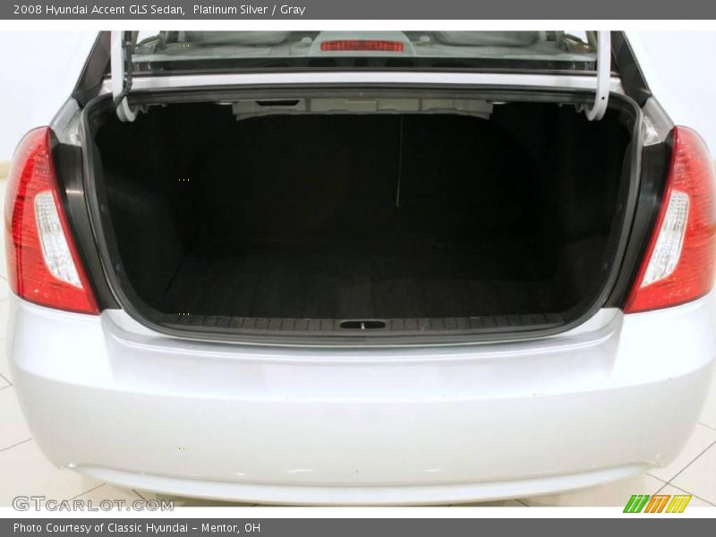 Platinum Silver / Gray 2008 Hyundai Accent GLS Sedan