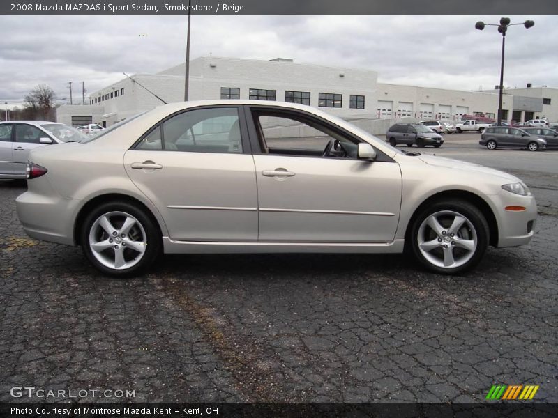 Smokestone / Beige 2008 Mazda MAZDA6 i Sport Sedan