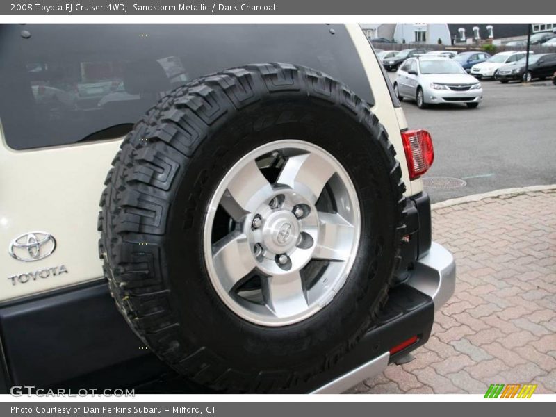 Sandstorm Metallic / Dark Charcoal 2008 Toyota FJ Cruiser 4WD