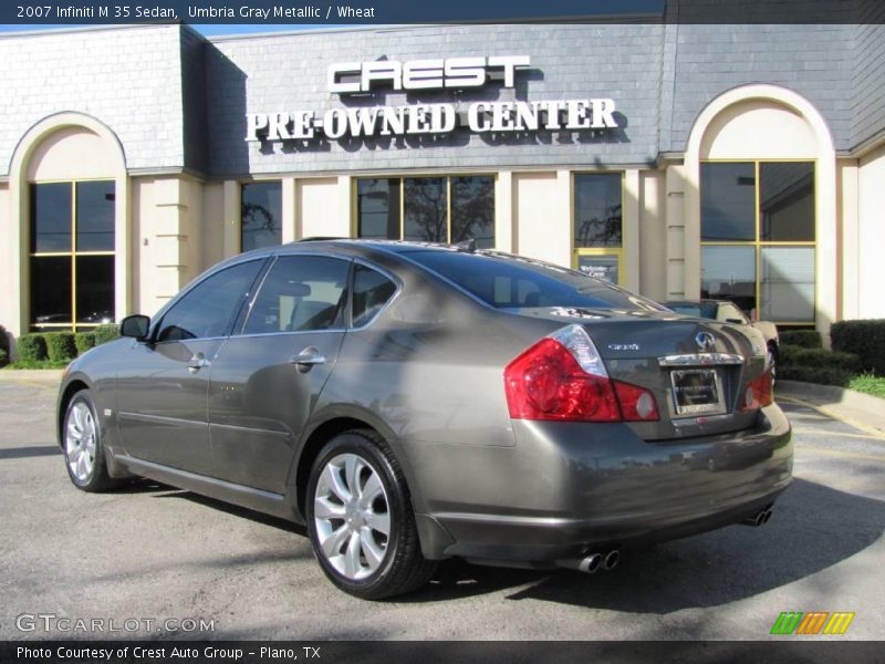 Umbria Gray Metallic / Wheat 2007 Infiniti M 35 Sedan