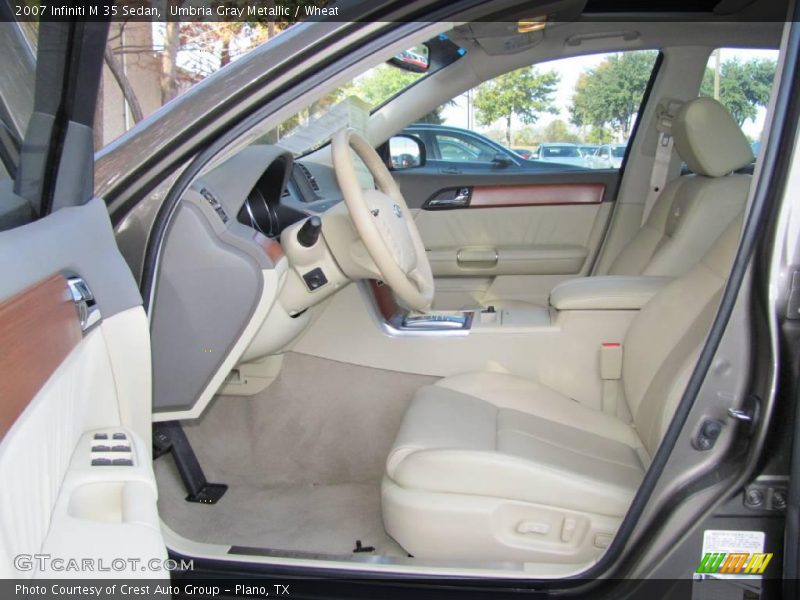 Umbria Gray Metallic / Wheat 2007 Infiniti M 35 Sedan