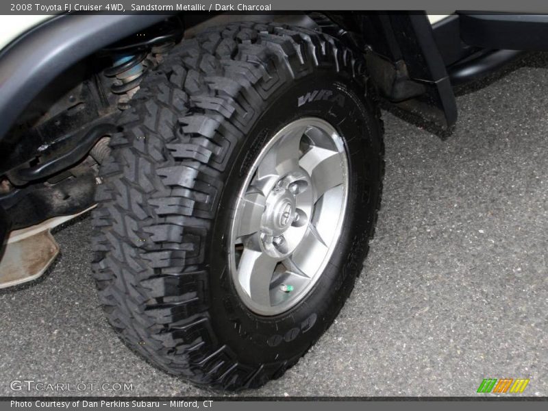 Sandstorm Metallic / Dark Charcoal 2008 Toyota FJ Cruiser 4WD