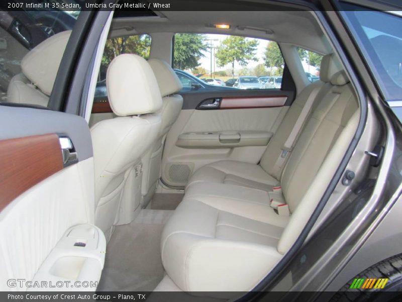 Umbria Gray Metallic / Wheat 2007 Infiniti M 35 Sedan