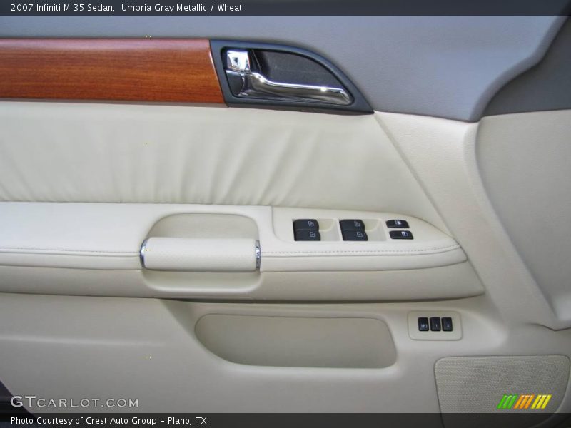 Umbria Gray Metallic / Wheat 2007 Infiniti M 35 Sedan