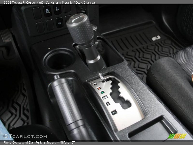 Sandstorm Metallic / Dark Charcoal 2008 Toyota FJ Cruiser 4WD