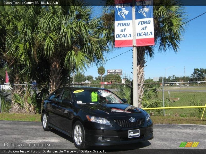 Black / Ash 2009 Toyota Camry SE