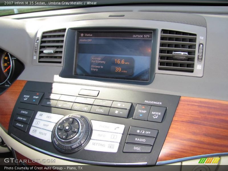 Umbria Gray Metallic / Wheat 2007 Infiniti M 35 Sedan