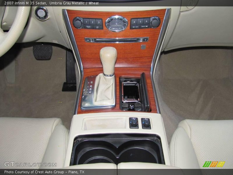 Umbria Gray Metallic / Wheat 2007 Infiniti M 35 Sedan