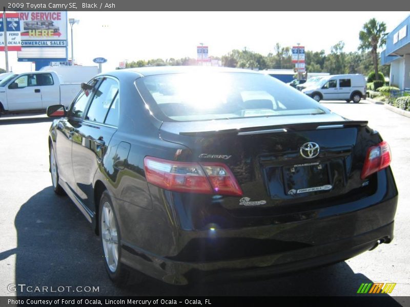 Black / Ash 2009 Toyota Camry SE