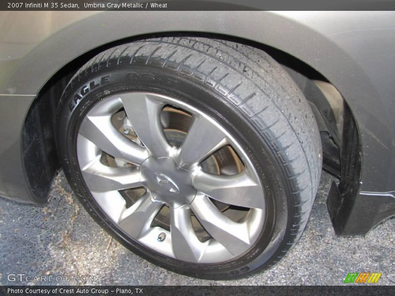 Umbria Gray Metallic / Wheat 2007 Infiniti M 35 Sedan