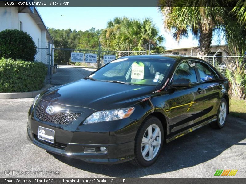 Black / Ash 2009 Toyota Camry SE