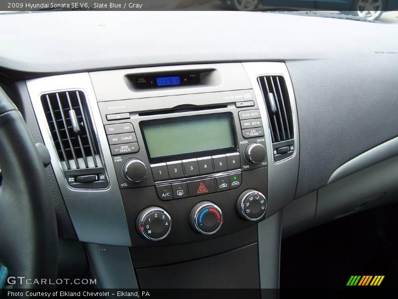 Slate Blue / Gray 2009 Hyundai Sonata SE V6