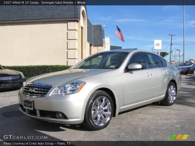Serengeti Sand Metallic / Wheat 2007 Infiniti M 35 Sedan