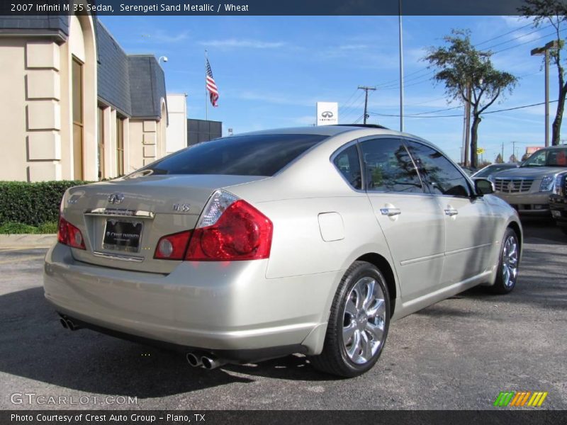 Serengeti Sand Metallic / Wheat 2007 Infiniti M 35 Sedan