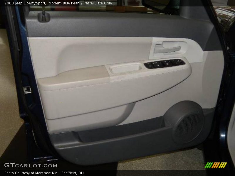 Modern Blue Pearl / Pastel Slate Gray 2008 Jeep Liberty Sport