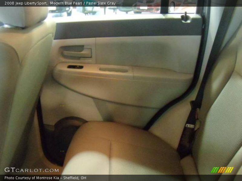 Modern Blue Pearl / Pastel Slate Gray 2008 Jeep Liberty Sport