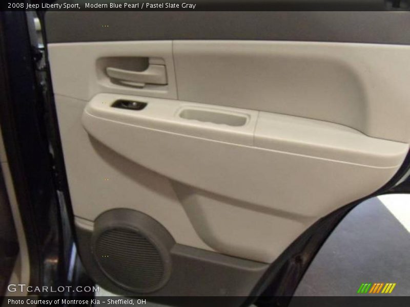 Modern Blue Pearl / Pastel Slate Gray 2008 Jeep Liberty Sport