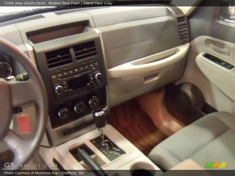 Modern Blue Pearl / Pastel Slate Gray 2008 Jeep Liberty Sport