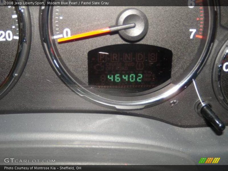 Modern Blue Pearl / Pastel Slate Gray 2008 Jeep Liberty Sport
