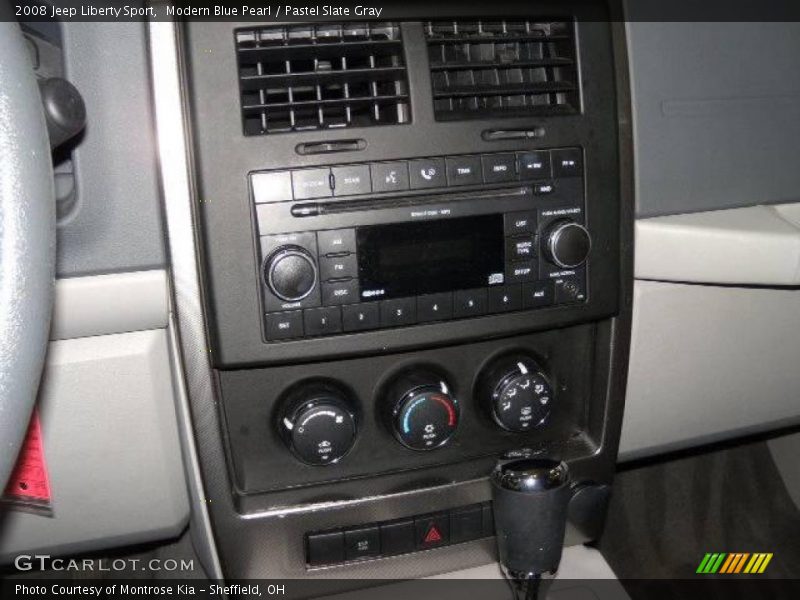 Modern Blue Pearl / Pastel Slate Gray 2008 Jeep Liberty Sport