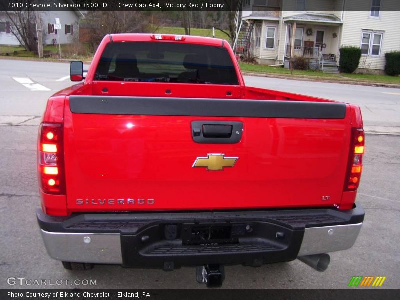 Victory Red / Ebony 2010 Chevrolet Silverado 3500HD LT Crew Cab 4x4