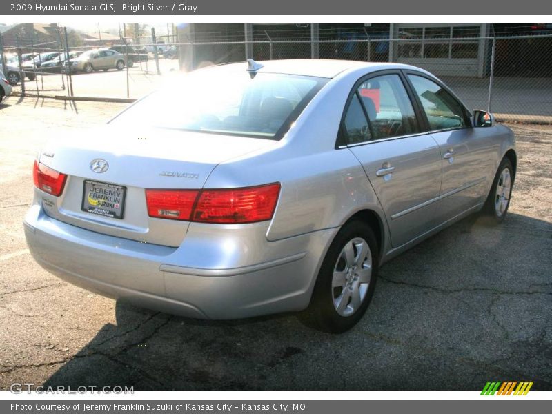 Bright Silver / Gray 2009 Hyundai Sonata GLS