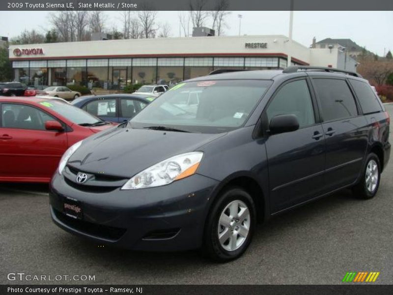 Slate Metallic / Stone 2009 Toyota Sienna LE
