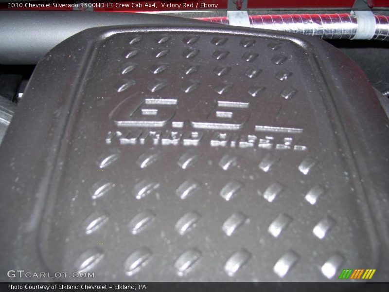 Victory Red / Ebony 2010 Chevrolet Silverado 3500HD LT Crew Cab 4x4