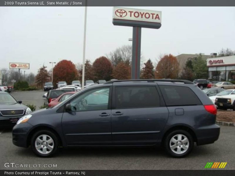 Slate Metallic / Stone 2009 Toyota Sienna LE