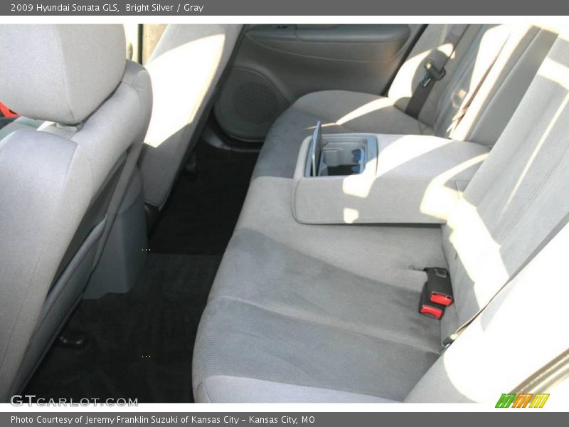 Bright Silver / Gray 2009 Hyundai Sonata GLS