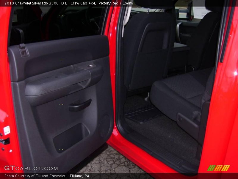 Victory Red / Ebony 2010 Chevrolet Silverado 3500HD LT Crew Cab 4x4