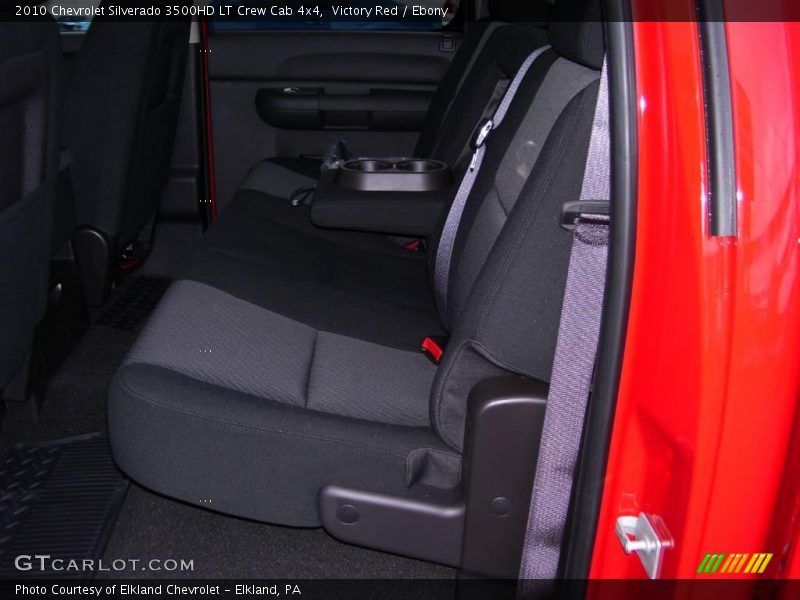 Victory Red / Ebony 2010 Chevrolet Silverado 3500HD LT Crew Cab 4x4