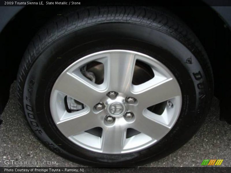 Slate Metallic / Stone 2009 Toyota Sienna LE