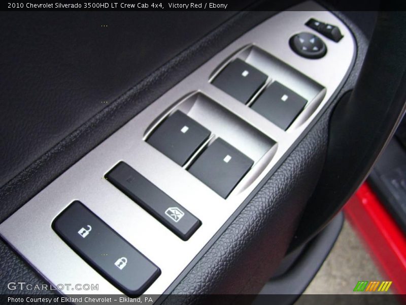 Victory Red / Ebony 2010 Chevrolet Silverado 3500HD LT Crew Cab 4x4