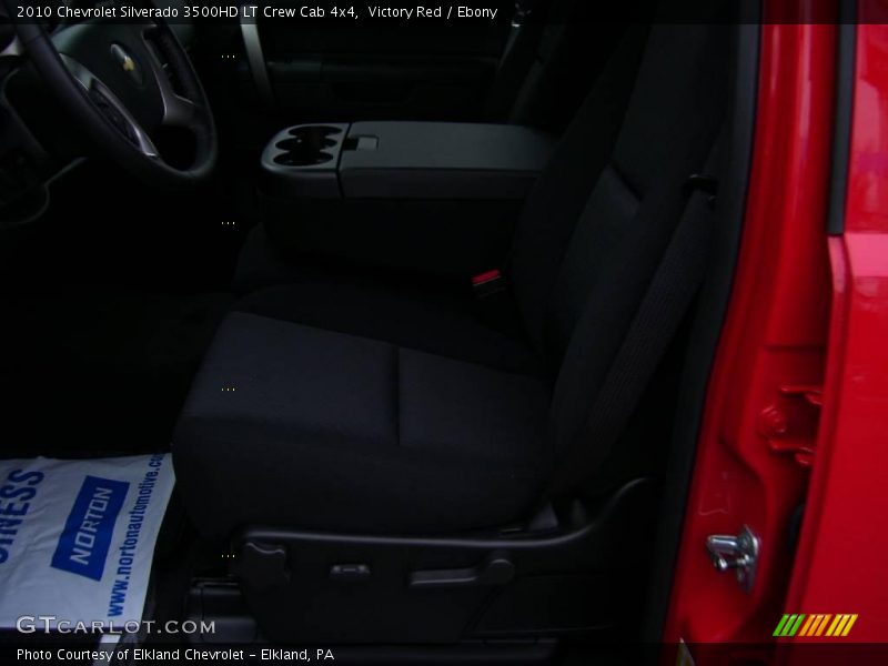 Victory Red / Ebony 2010 Chevrolet Silverado 3500HD LT Crew Cab 4x4