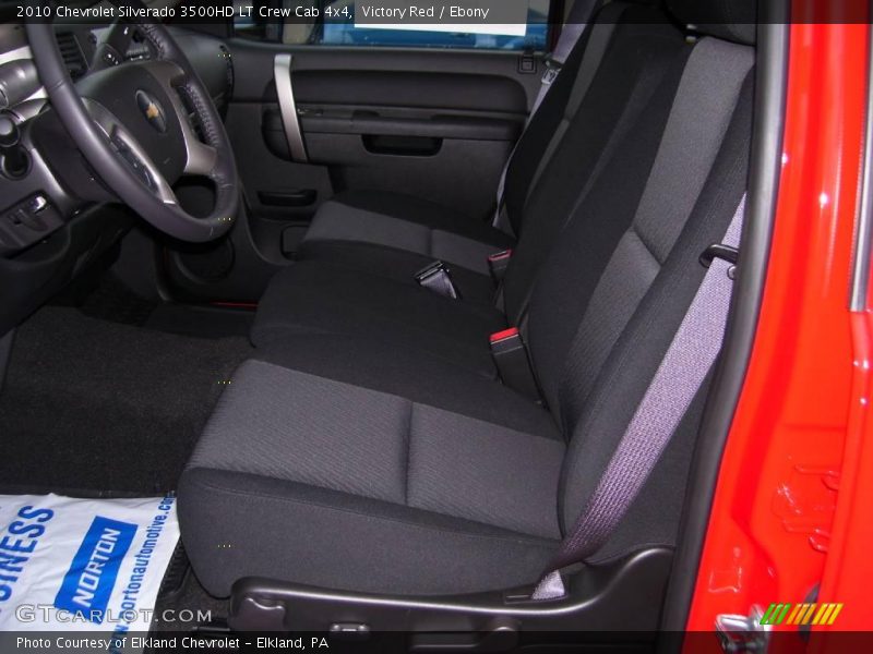 Victory Red / Ebony 2010 Chevrolet Silverado 3500HD LT Crew Cab 4x4