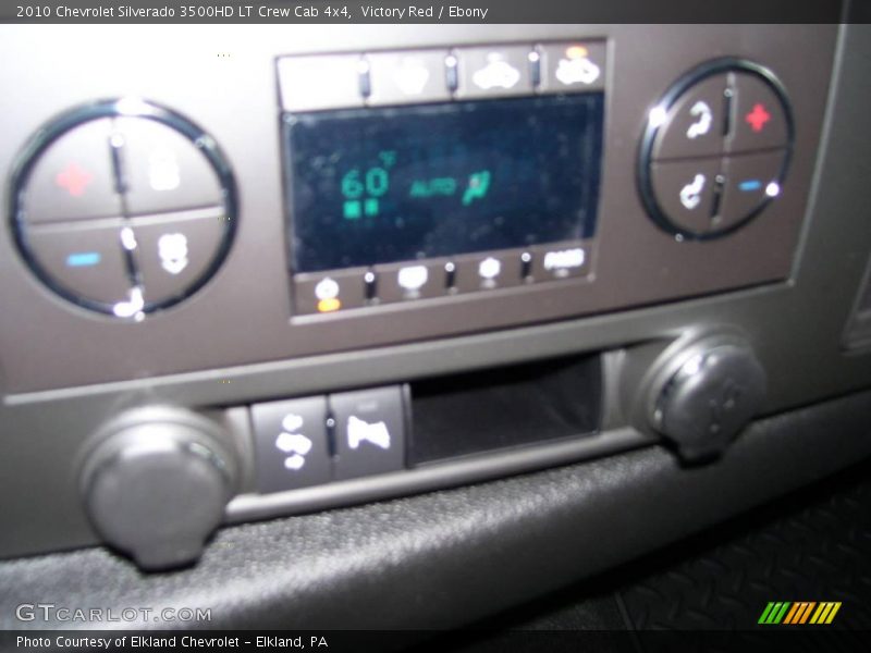 Victory Red / Ebony 2010 Chevrolet Silverado 3500HD LT Crew Cab 4x4