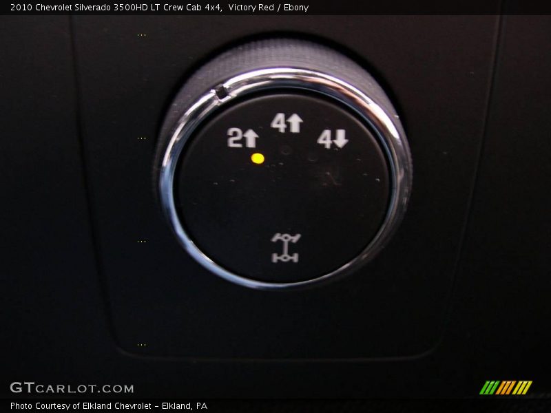 Victory Red / Ebony 2010 Chevrolet Silverado 3500HD LT Crew Cab 4x4