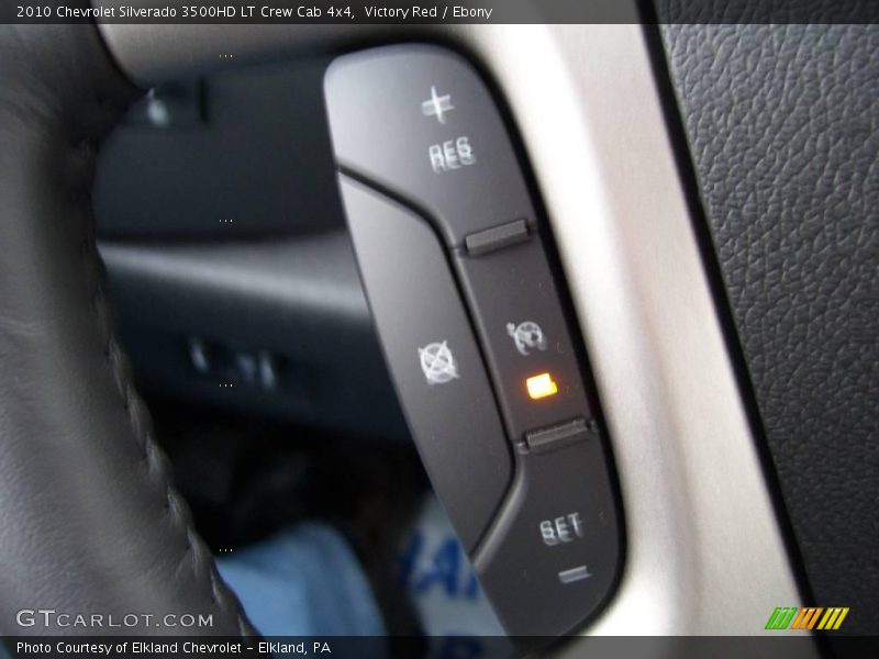 Victory Red / Ebony 2010 Chevrolet Silverado 3500HD LT Crew Cab 4x4