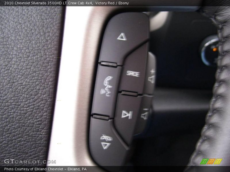 Victory Red / Ebony 2010 Chevrolet Silverado 3500HD LT Crew Cab 4x4