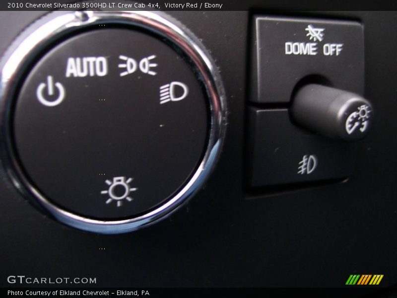 Victory Red / Ebony 2010 Chevrolet Silverado 3500HD LT Crew Cab 4x4