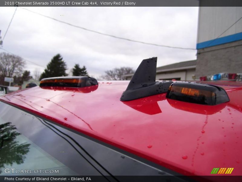 Victory Red / Ebony 2010 Chevrolet Silverado 3500HD LT Crew Cab 4x4